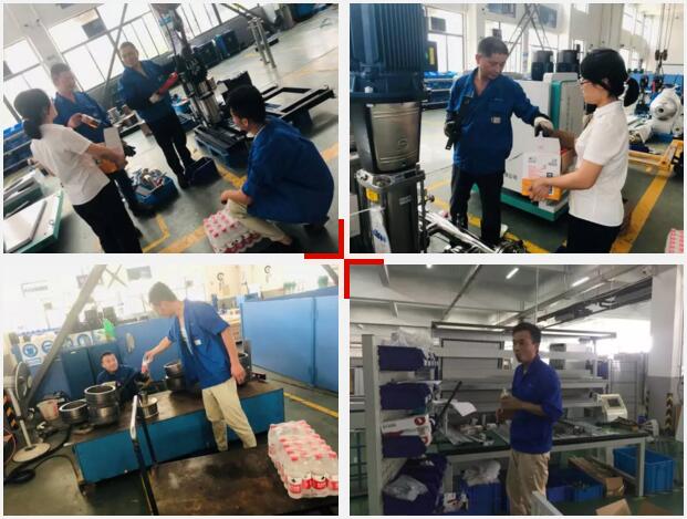 炎炎夏日,南方泵業智水給一線員工送“清涼”